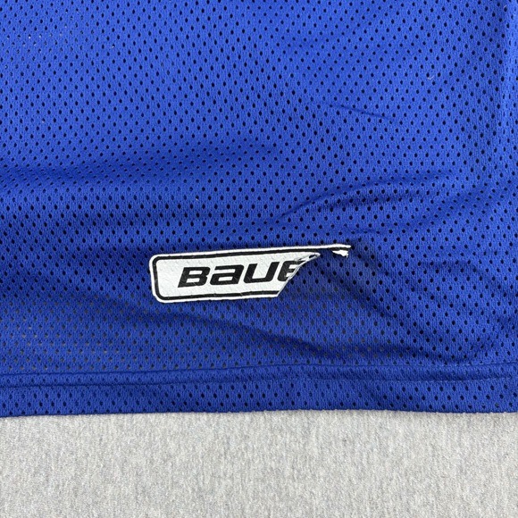 Vintage 1997 Hockey Jersey Mens XL Maranatha Camp Bauer Blue XL 90's #93 - Picture 12 of 16